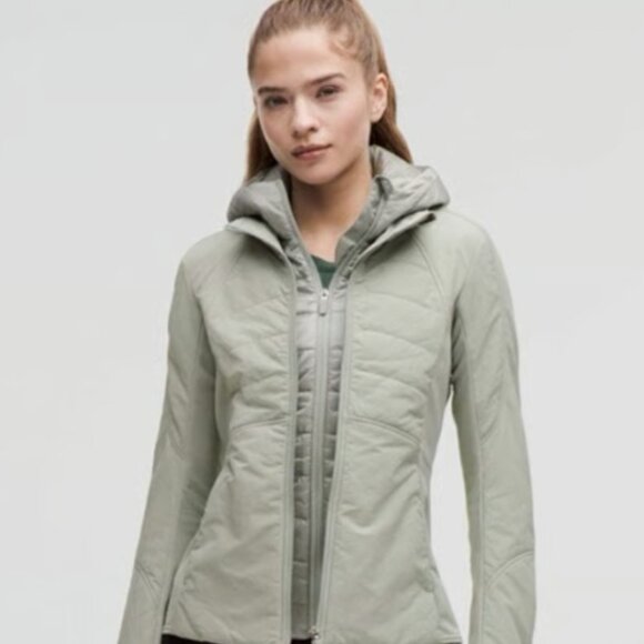 NWT Lululemon Another Mile Jacket Jade Grey - Picture 1 of 4